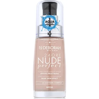 Тональна основа Deborah 24Ore Nude Perfect SPF20 2.1 30 мл (8009518376999)