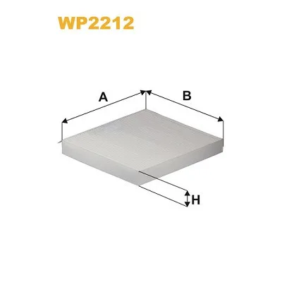Фільтр салону Wixfiltron WP2212