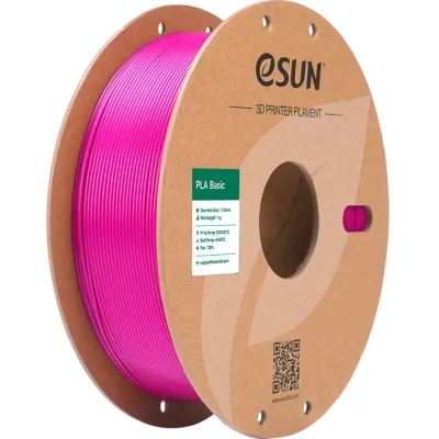 Пластик для 3D-принтера eSUN PLA BASIC 1,75mm 1kg PURPLE (PLA-BASIC175Z1P1)