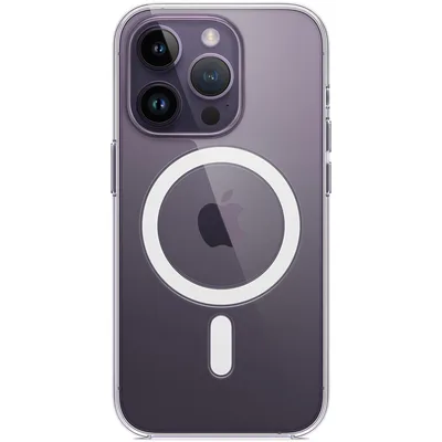Чохол-накладка Apple Clear Case with MagSafe для Apple iPhone 14 Pro Transparent (MPU63)