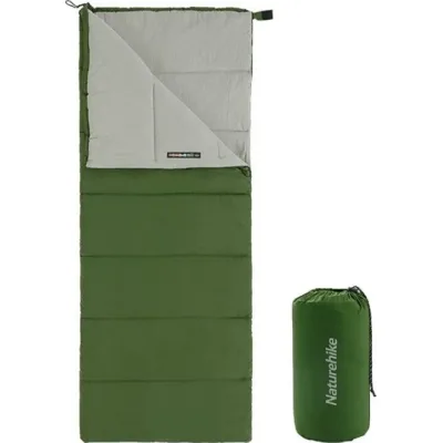 Спальний мішок Naturehike F150 NH22MSD05, лівий, зелений (6927595797754-L)