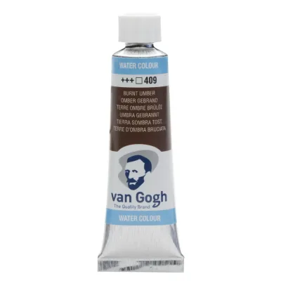 Акварельні фарби Royal Talens Van Gogh (409), Умбра палена, туба 10 мл (8712079417826)