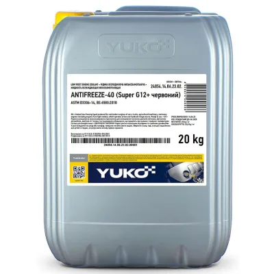 Антифриз Yuko -40 Super G12+ червоний 20л (4820070248968)