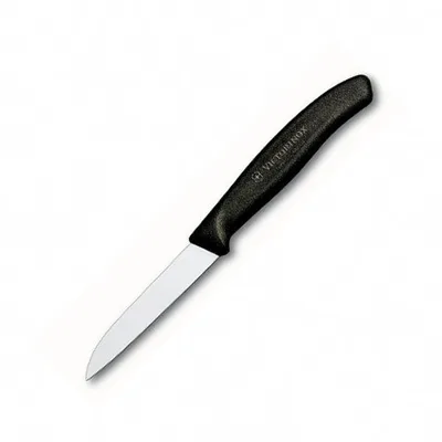 Кухонний ніж Victorinox SwissClassic для чищення 8см, чорний (6.7403)