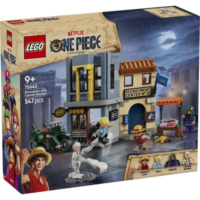 Конструктор LEGO One Piece Сутичка з капітаном Смокером (75642-)