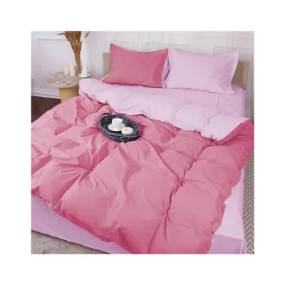 Постільна білизна MirSon Poplin Line 018 + 041 Dahlia 220 x 240 (2200006288824)