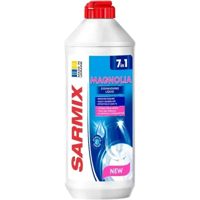 Засіб для ручного миття посуду Sarmix Magnolia 500 мл (4820268103710)
