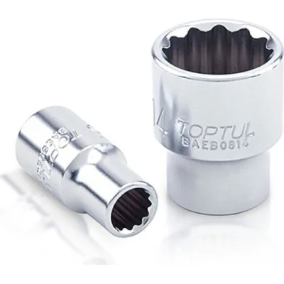 Торцева головка Toptul 12-гранна 1/4" 4мм (BAEB0804)