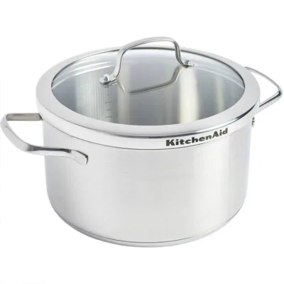 Каструля KitchenAid Proline з кришкою 24 см 5,7 л (CC001879-001)