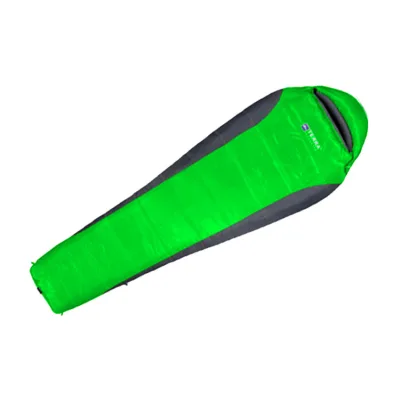 Спальний мішок Terra Incognita Siesta Long 200 R зелений/сірий (4823081501558)