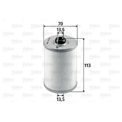 Фільтр паливний Valeo 587920