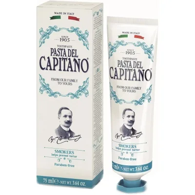Зубна паста Pasta del Capitano Для курців 75 мл (8002140337000)