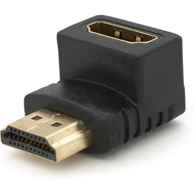 Перехідник HDMI M to HDMI F 90° corner Voltronic (YT-A-HDMI(M)/(F)90°)