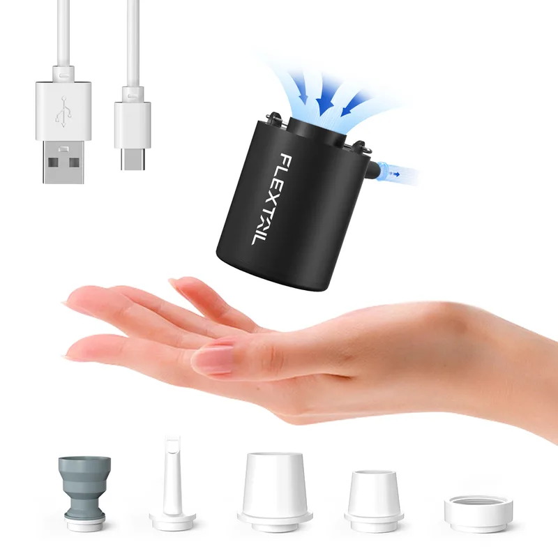 Насос кемпінговий Flextail Tiny Pump, чорний