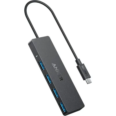 Концентратор USB-C to 4xUSB-A Anker (A8309G11)