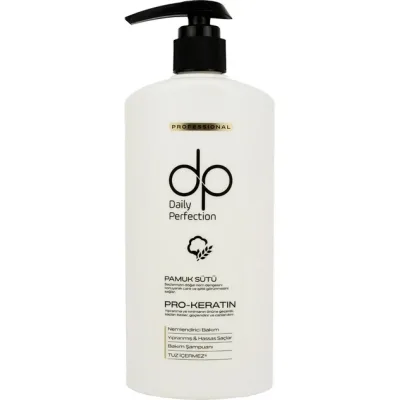 Шампунь Daily Perfection Professional Care Cotton Milk & Wheat Protein Shampoo 425 мл (8694965546325)