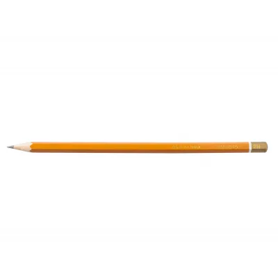 Олівець графітний Buromax Professional 2H без гумки Жовтий (BM.8545-12)