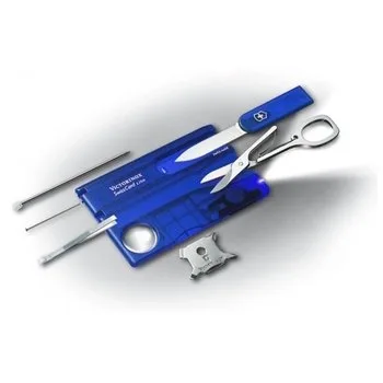 Мультитул Victorinox SwissCard Lite Transparent Blue (0.7322.T2)
