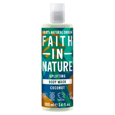 Гель для душу Faith in Nature Натуральний З кокосом 100 мл (708002300370)