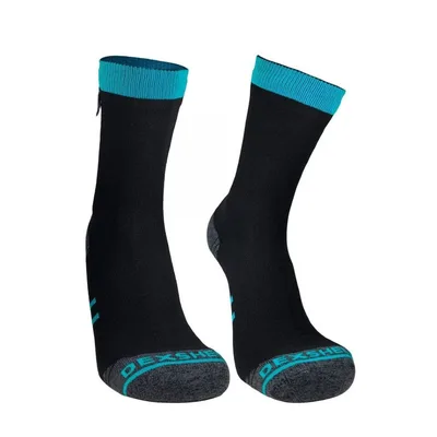 Водонепроникні шкарпетки Dexshell Running Lite XL Black/Blue (DS20610BLUXL)