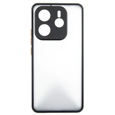 Чохол до мобільного телефона Dengos Matte Xiaomi Redmi Note 14 5G (Black) (DG-TPU-MATT-155)