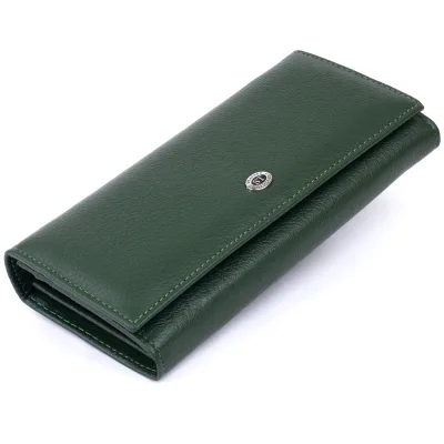 Гаманець ST Leather Зелений (19240)