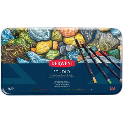 Олівці кольорові Derwent Studio, 36 кольорів (5010255713506)