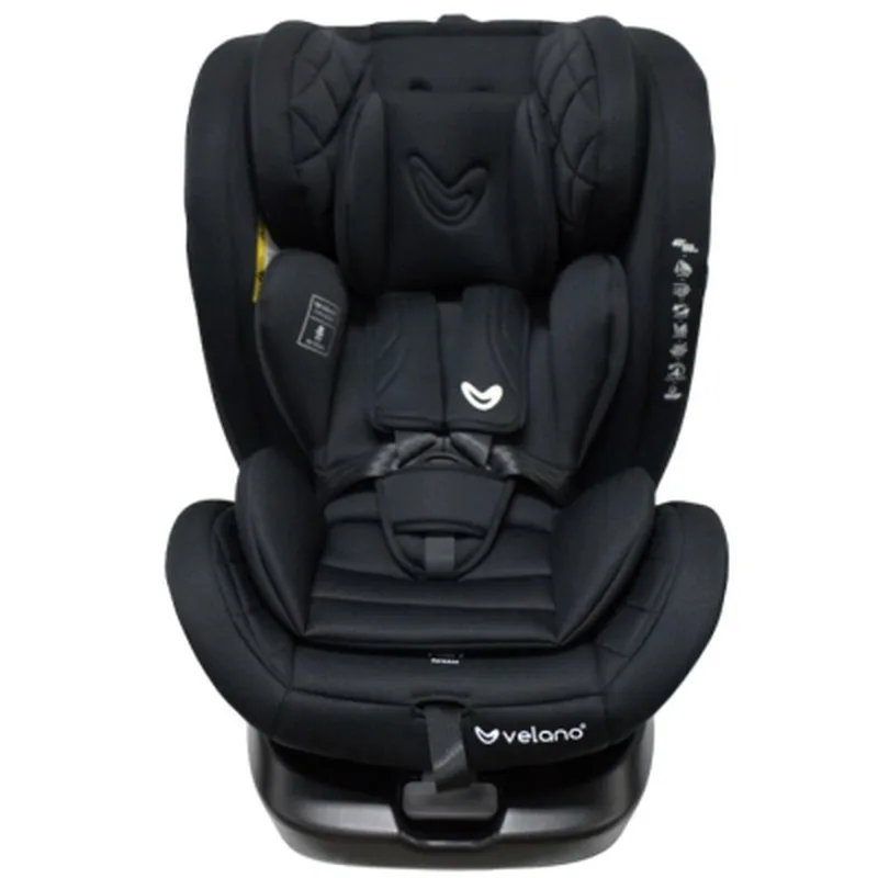 Автокрісло Velano Aura 360° i-Size 40150 см, ISOFIX, black (48415)
