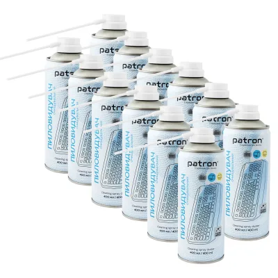 Стиснене повітря для чистки spray duster 400ml*12 Patron (CS-PN-F3-020-10)