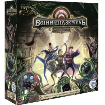 Настільна гра Games 7 Days Воїни підземель (Dungeon Fighter: Second Edition) (укр.) (DGF01UA)