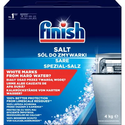 Сіль для посудомийних машин Finish 4 кг (8594002687397)