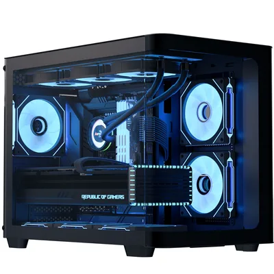 Корпус для ПК AeroCool P300C-G-BK-v1 Black (ACCS-PN02033.11)