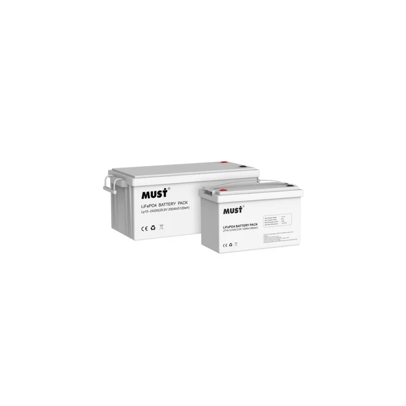 Батарея LiFePo4 Must 12.8V - 200Ah (LP15-12200)