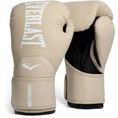 Боксерські рукавички Everlast Elite 2 Boxing Glove P00003315 бежевий 10 унцій (009283624156)