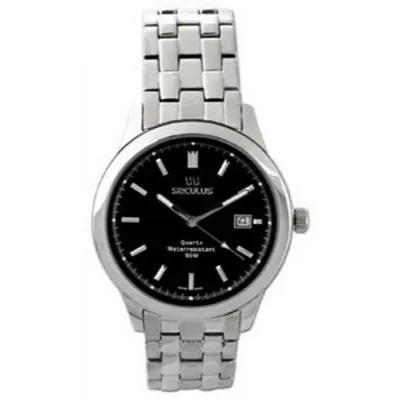 Наручний годинник Seculus 4493.1.515 black, ss, ss