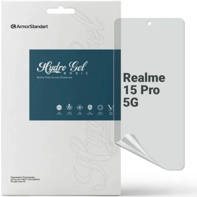Плівка захисна Armorstandart hydrogel Matte Realme 15 Pro 5G (ARM89110)