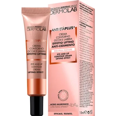 Крем для шкіри навколо очей Dermolab Lifting Effect Eye And Lip Contour Cream 15 мл (8009518354102)