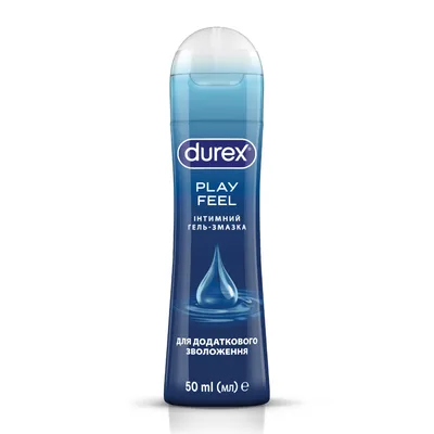 Інтимний гель-змазка Durex Play Feel для додаткового зволоження (лубрикант) 50 мл (4820108005297)