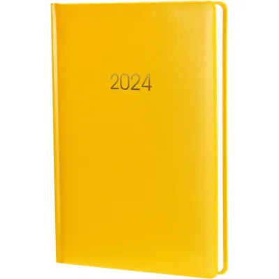 Тижневик Economix датований 2024 Spectrum, жовтий А5 (E21850)