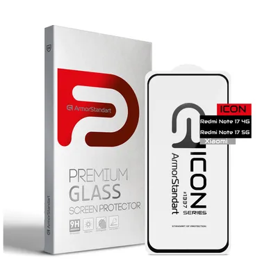 Скло захисне Armorstandart Icon Xiaomi Redmi Note 17 4G / Note 17 5G (ARM92690)