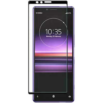 Скло захисне PowerPlant Full screen Sony Xperia 1 (Xperia XZ4), Black (GL607020)