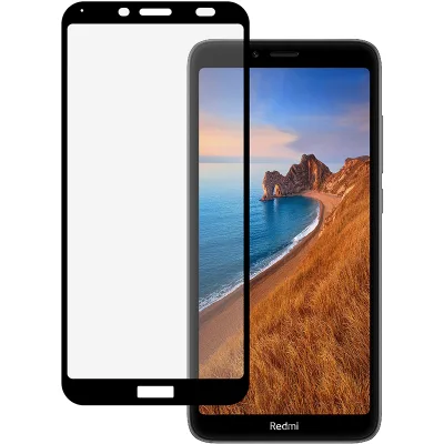 Скло захисне PowerPlant Full screen Xiaomi Redmi 7A, Black (GL607631)