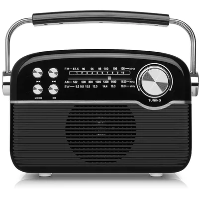 Портативний радіоприймач REAL-EL X-545 Black (EL121800005)