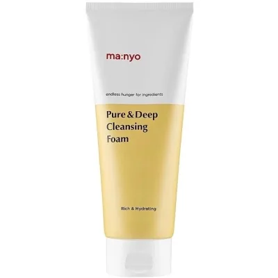 Пінка для вмивання Manyo Factory Pure And Deep Cleansing Foam Для глибокого очищення пор 200 мл (8809730952724)