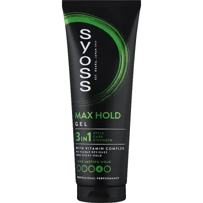 Гель для волосся Syoss Max Hold 250 мл (9000100590976)