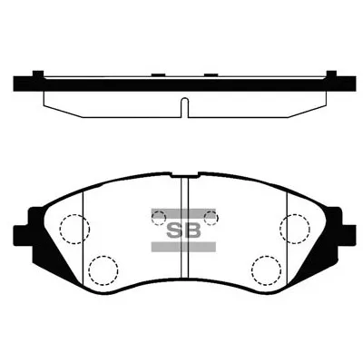 Гальмівні колодки HI-Q SP1159