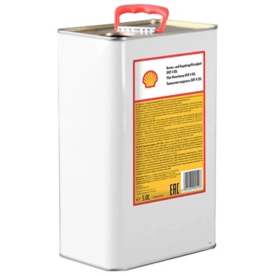 Гальмівна рідина Shell Гальмівна рідина Shell Brake & Clutch fluid DOT4 ESL 5л (шт.) (75463)