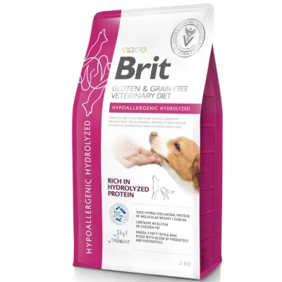 Сухий корм для собак Brit GF VetDiets Hypoallergenic Hydrolyzed 2 кг (8595602573592)
