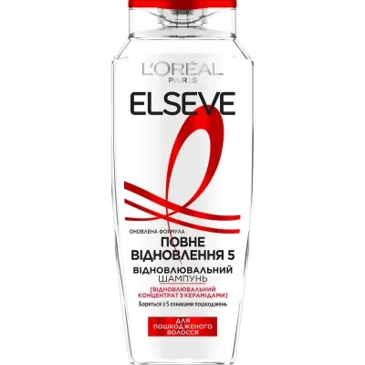 Шампунь Elseve Повне Відновлення 5 для пошкодженого волосся 400 мл (3600521705872)