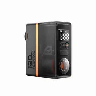 Задня велофара Flextail та міні насос 2 в 1 Tiny Tire Pump ACS, чорний (6975755966342)